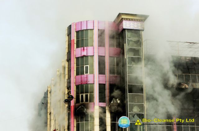 fire damage restoration